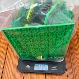 Bulk lot of green LEGOS